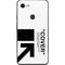 Black and White Arrows Google Pixel 3 XL Skin